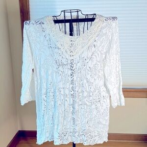Chico’s lace tunic size 3